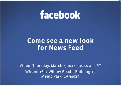 Facebook to Unveil New Look for News Feed