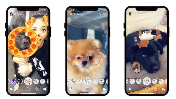 Snapchat launches lenses for four-legged pups