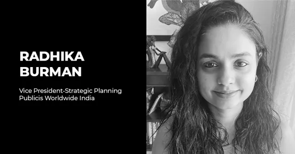 Publicis Worldwide India appoints Radhika Burman as Vice President – Strategic Planning