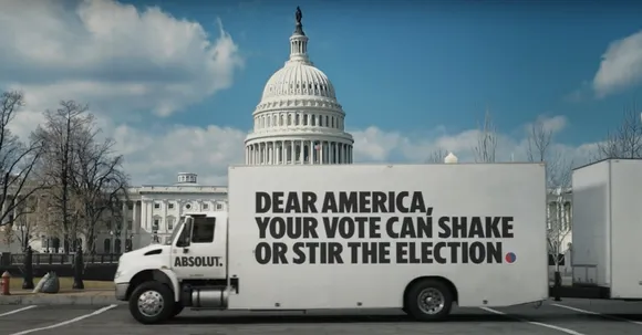 #VoteResponsibly: Absolut says Vote First, Drink Second