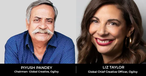 Ogilvy names Liz Taylor as Global CCO, Piyush Pandey takes on a new role