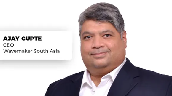 Wavemaker appoints Ajay Gupte as CEO, Wavemaker South Asia