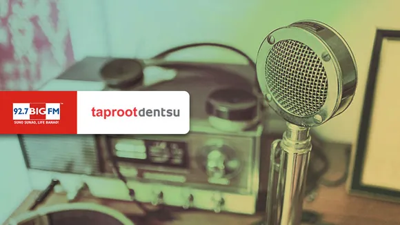 Taproot Dentsu bags 92.7 Big FM India's advertising mandate