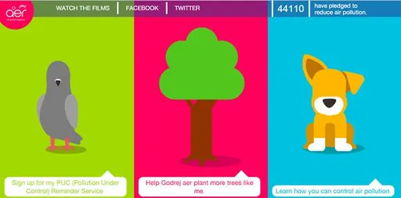 Godrej Aer Spreads Awareness Against Pollution : A Tree, A Pigeon and A Dog Speak Up On National Pollution Control Day