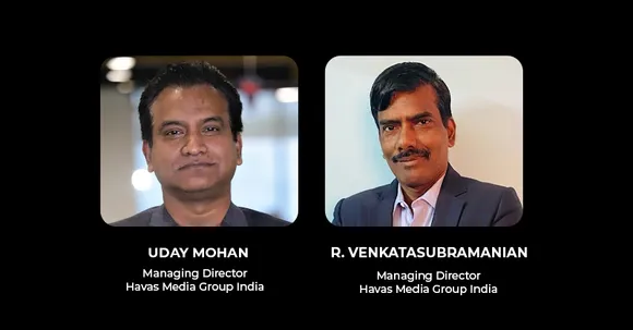 Havas Media elevates Uday Mohan and R. Venkatasubramanian as Managing Directors