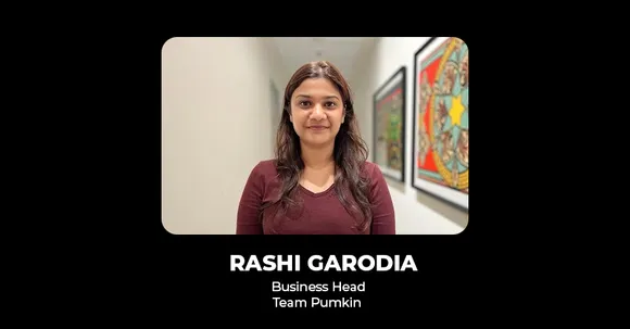 Team Pumpkin opens new branch in Kolkata; appoints Rashi Garodia as the business head