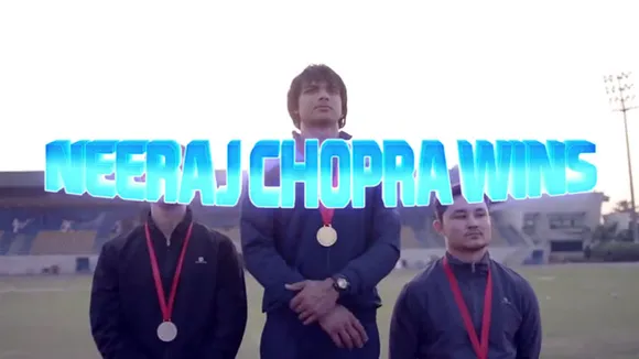 Gatorade gives an ode to Neeraj Chopra for success at CWG 2018