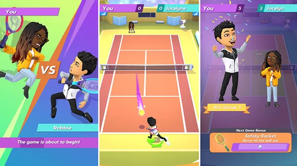 Snapchat Bitmoji Tennis game this Wimbledon
