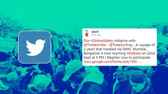 Twitter and Centre for Social Research #TweeSurfing to Kolkata