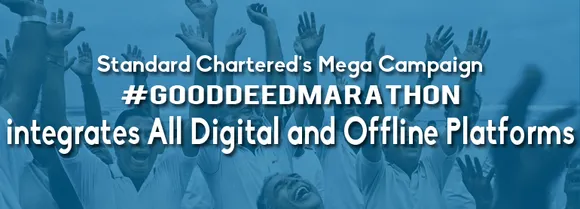 Standard Chartered Launches an Extra-Large Digital Campaign #GoodDeedMarathon, Integrating all Social Platforms
