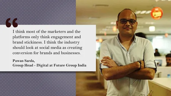 [Interview] Pawan Sarda, Future Group India on fbb's social media strategy