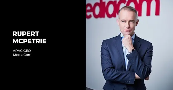 MediaCom appoints Rupert McPetrie as APAC CEO