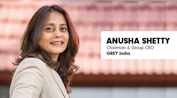 Anusha Shetty appointed as the Chairman & Group CEO, GREY India