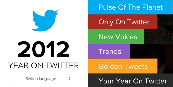 Twitter Releases its 2012 Year in Review
