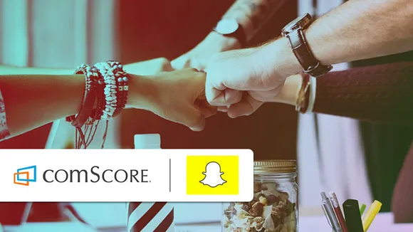 Snapchat partners up with Comscore, an analytics company