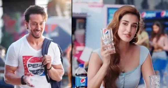 Tiger Shroff  & Disha Patani banter makes for new Pepsi ad film