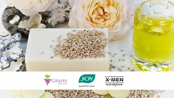 Grapes Digital wins the digital mandate of Joy personal care & X-men