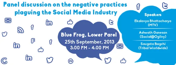 Join us for the Panel Discussion on the Negative Practices Plaguing the Social Media Industry at Social Media Week