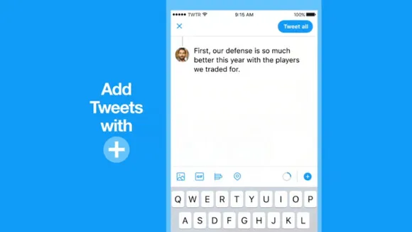 Twitter introduces Threads, their official Tweetstorm feature