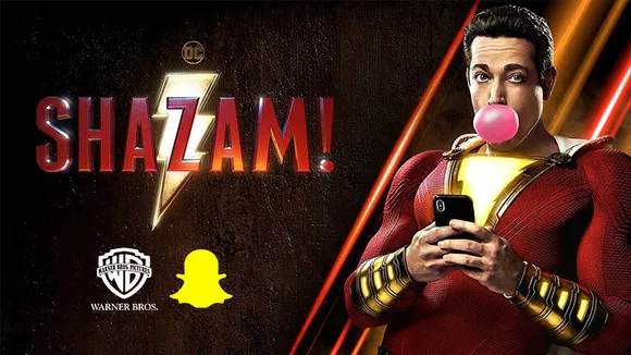 Snapchat & Warner Bros. launch voice-activated AR lens for Shazam!