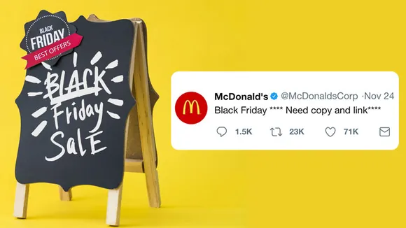 When Wendy's took a dig at McDonald's Black Friday Tweet