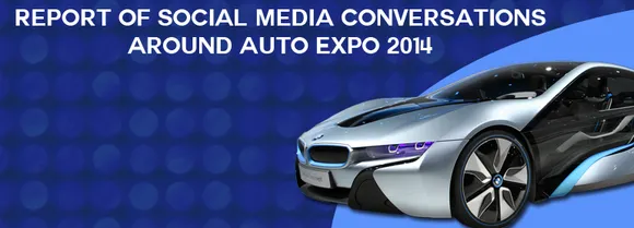 [Infographic] Report of Social Media Conversations Around Auto Expo 2014
