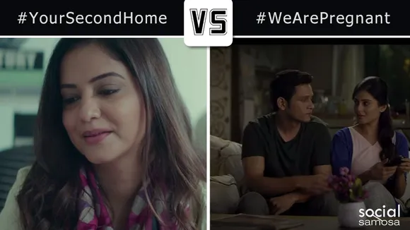 #YourSecondHome v/s #WeArePregnant