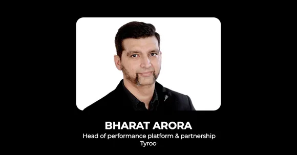 Bharat Arora joins Tyroo to Head performance platforms and partnerships in the APAC 