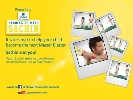 Social Media Campaign Review: Aviva India Padding Up with Sachin