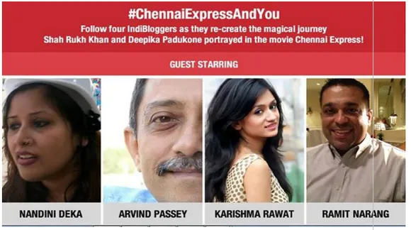 Chennai express with bloggers