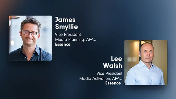 Essence appoints James Smyllie as VP-Media Planning, APAC and Lee Walsh as VP-Media Activation, APAC