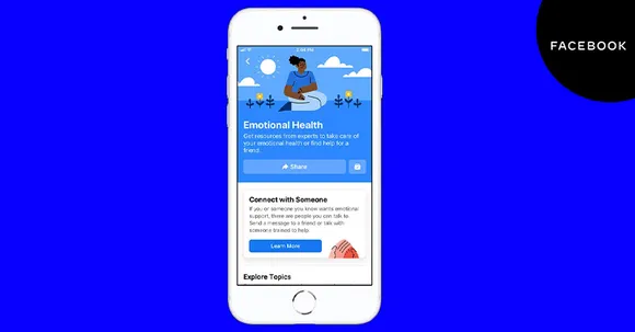 Facebook launches mental health resource center