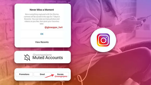 Instagram tests new features: muted accounts, donations, and more