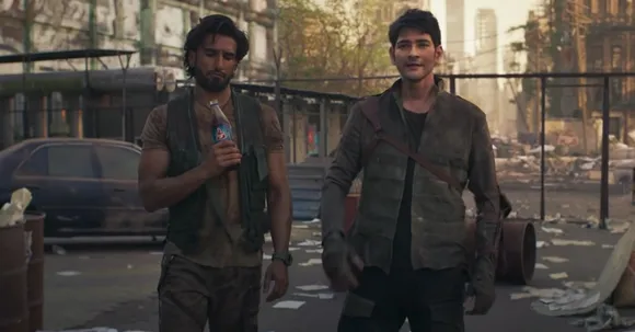 Thums Up builds a post-apocalyptic world for new ad ft. Ranveer Singh & Mahesh Babu