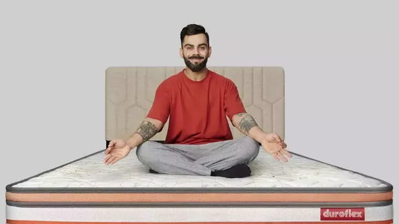 Duroflex's new campaign with Virat Kohli highlights the power of Great Sleep for a long and healthy life