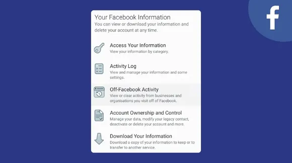 Off-Facebook Activity to help users get control over data