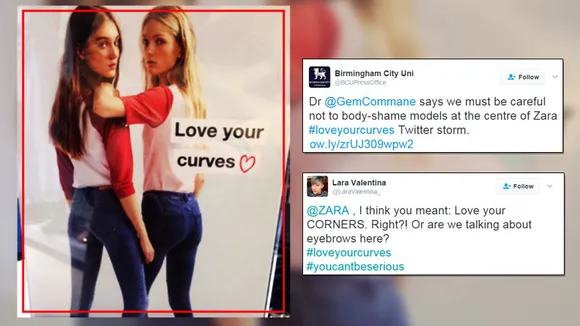 #LoveYourCurves from #Zara backfires and how..