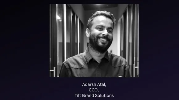 Tilt Brand Solutions elevates Adarsh Atal to Chief Creative Officer