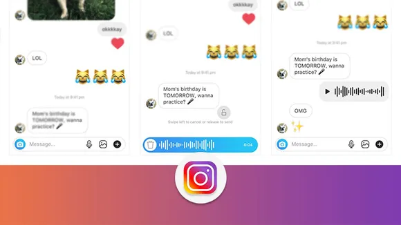 Instagram releases a voice messaging feature in DM