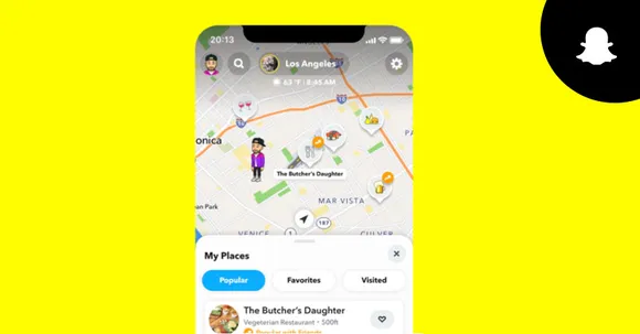 Snapchat introduces My Places for recommendations in Snap Map