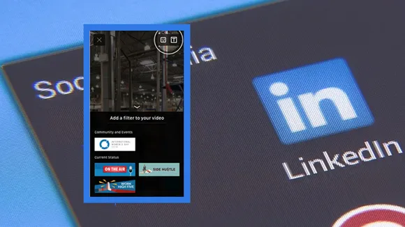 Linkedin adds video filters, text styles and ask for referral button!