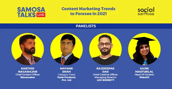 SamosaTalks: Content Marketing Trends to Foresee in 2021