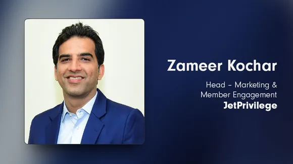 Interview: Brand messaging will be consumed in bite-sized micro-videos: Zameer Kochar, JetPrivilege