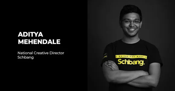 Aditya Mehendale elevated to National Creative Director for Schbang