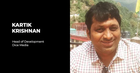 Pocket Aces elevates Kartik Krishnan to Dice Media’s Head of Development