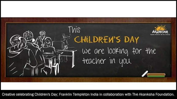 Social Media Case Study: Children's Day by Franklin Templeton India
