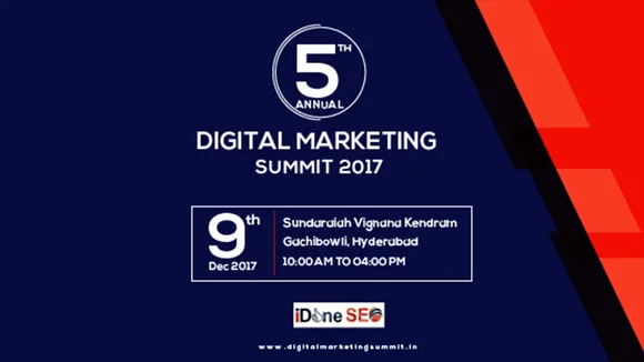 Event: 5th Annual Digital Marketing Summit at Hyderabad
