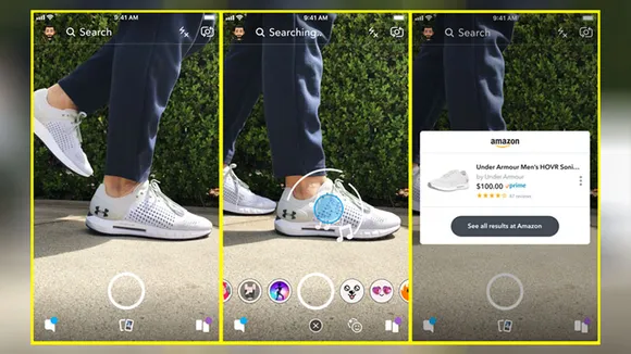 Snapchat collaborates with Amazon for Visual Search