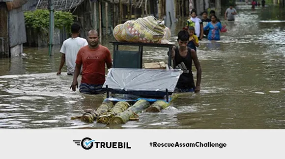 Truebil leads the #RescueAssamChallenge campaign