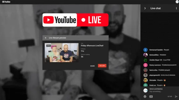 YouTube Live Streaming easier than ever!